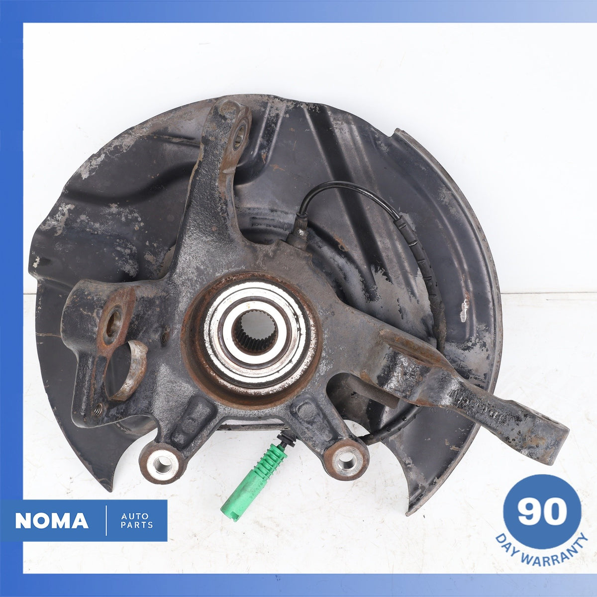 06-09 Land Rover Range Rover L322 Front Right Spindle Knuckle Hub w/ Shield OEM - photo 8