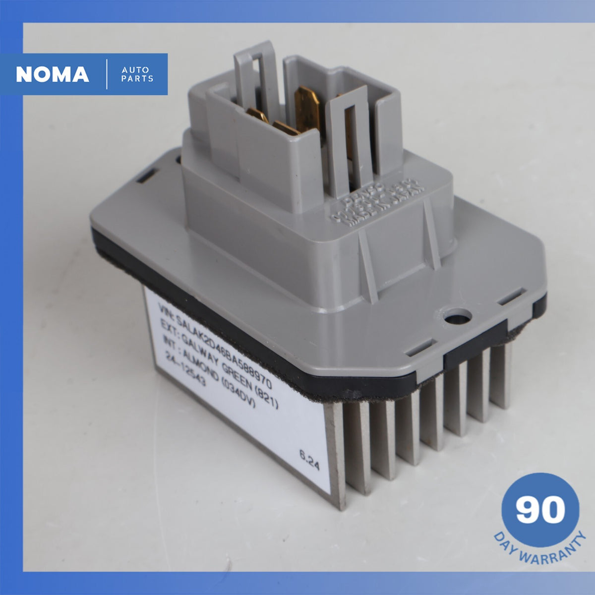2011 Land Rover L319 LR4 A/C Heater Blower Motor Fan Resistor 8X2319E624AA OEM - photo 5