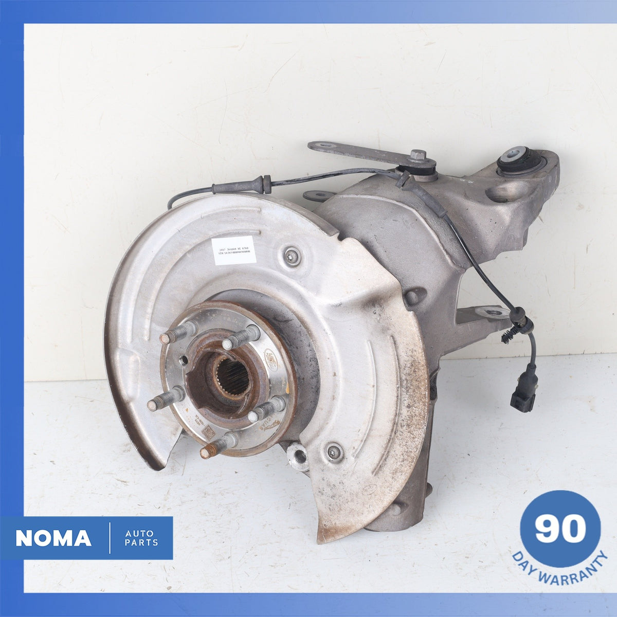 16-20 Jaguar X760 XE XF Rear Right Side Spindle Knuckle Hub w/ Shield OEM 64k - photo 2