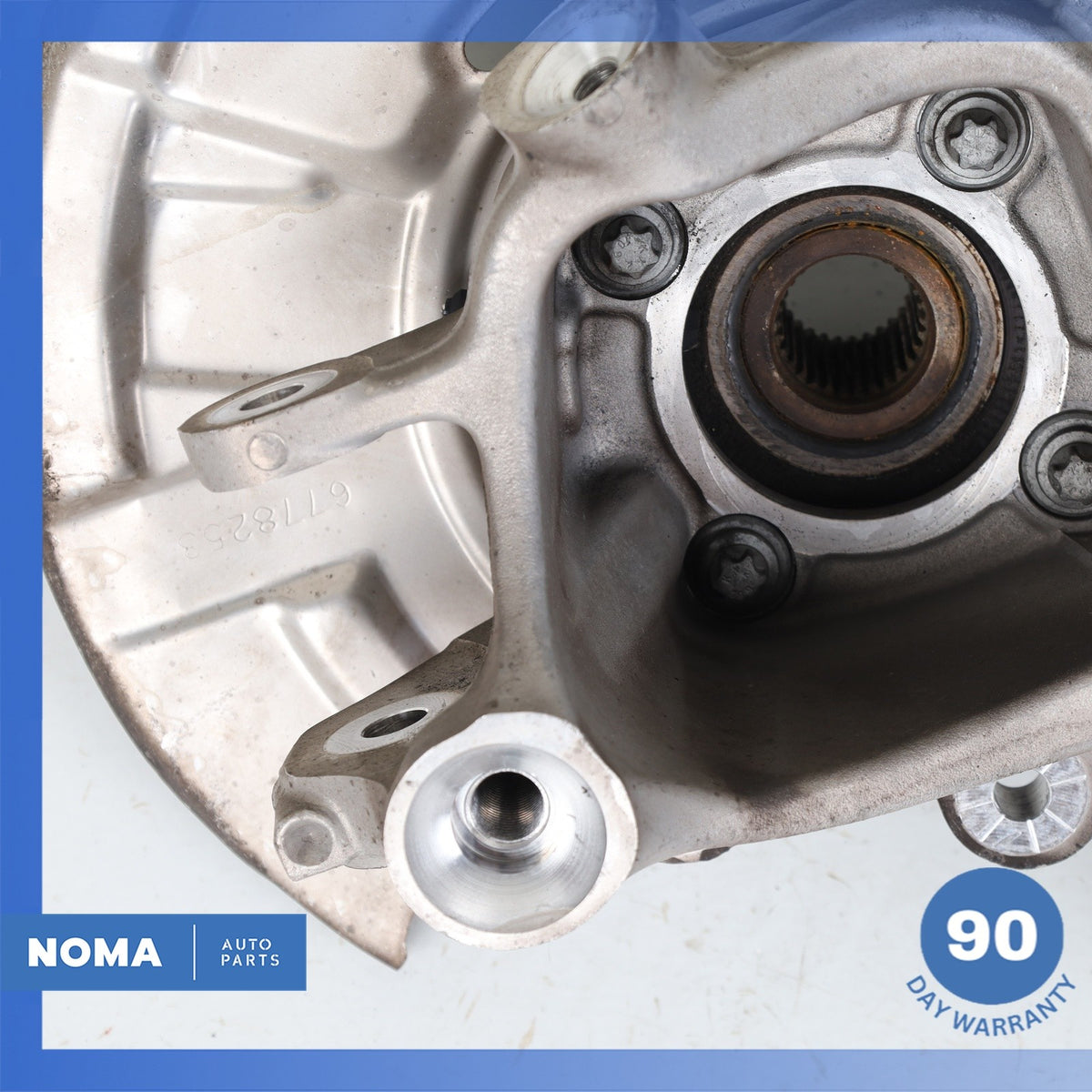 BMW F10 528i Rear Left Driver Side Spindle Knuckle Hub w/ Shield OEM - photo 10
