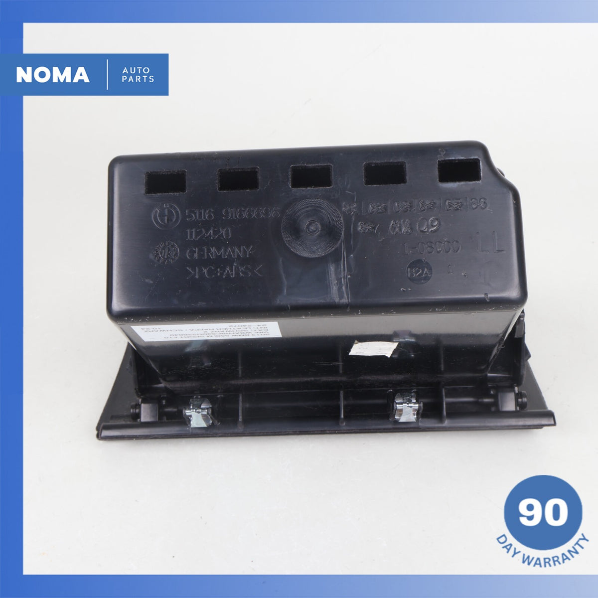 2014 BMW F10 550i Left Side Dashboard Storage Compartment Black OEM - photo 10