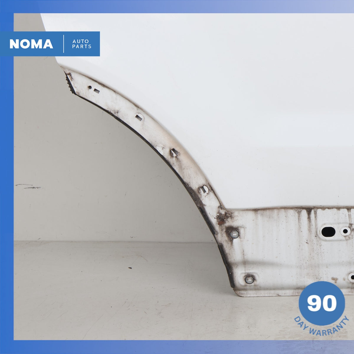 12-19 LR Range Rover Evoque L538 4DR Rear Right Side Door Panel Shell White OEM - photo 5