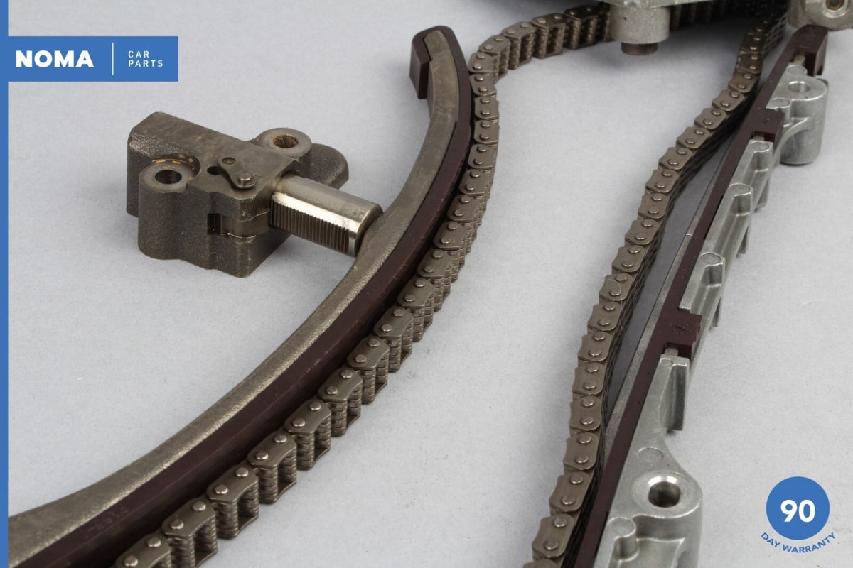 04-09 Jaguar XJ8 VDP X350 Timing Chain w/ Tensioner Blade & Guide Rail Set OEM - photo 7