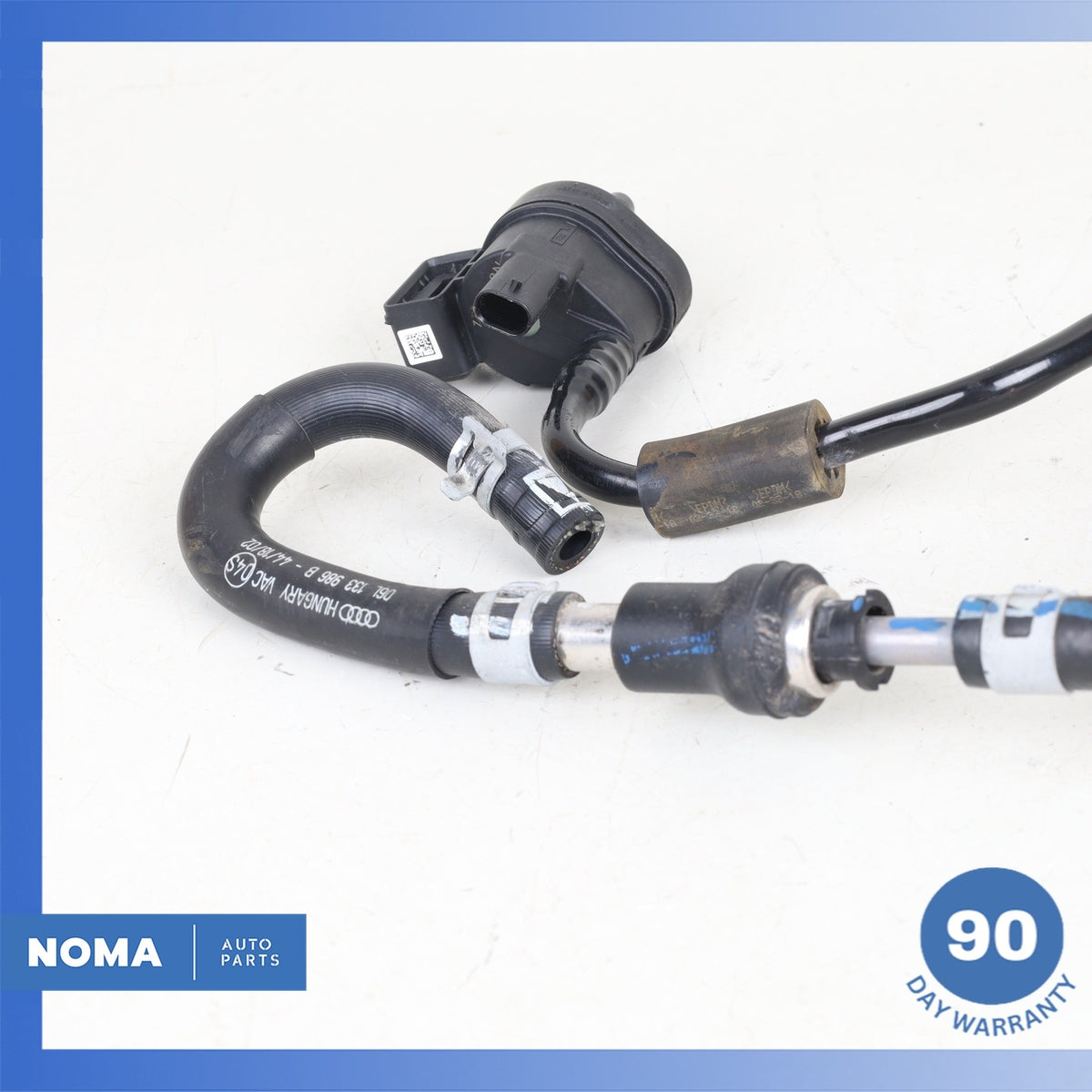 17-19 Audi 4M Q7 Fuel Gas High Pressure Hose Pipe Set 06L133986B OEM - photo 4