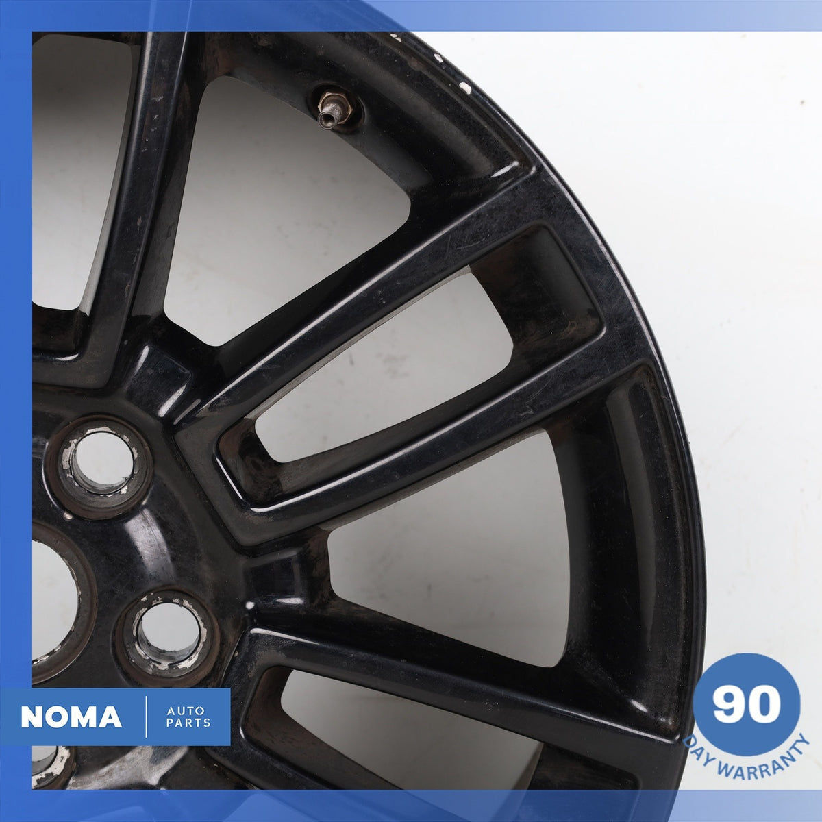 03-12 Land Rover Range Rover L322 HSE 8 x R19 19" Wheel Rim Black OEM - photo 3