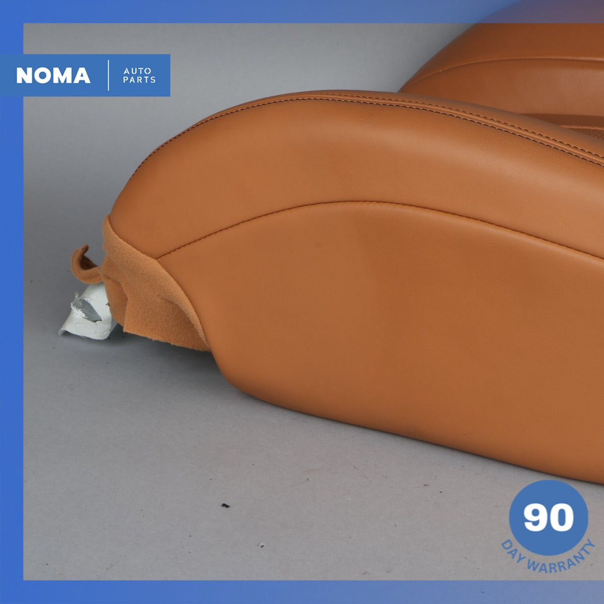 10-19 Jaguar X351 XJL XJR Front Right Passenger Top Upper Seat Cushion Brown OEM - photo 17