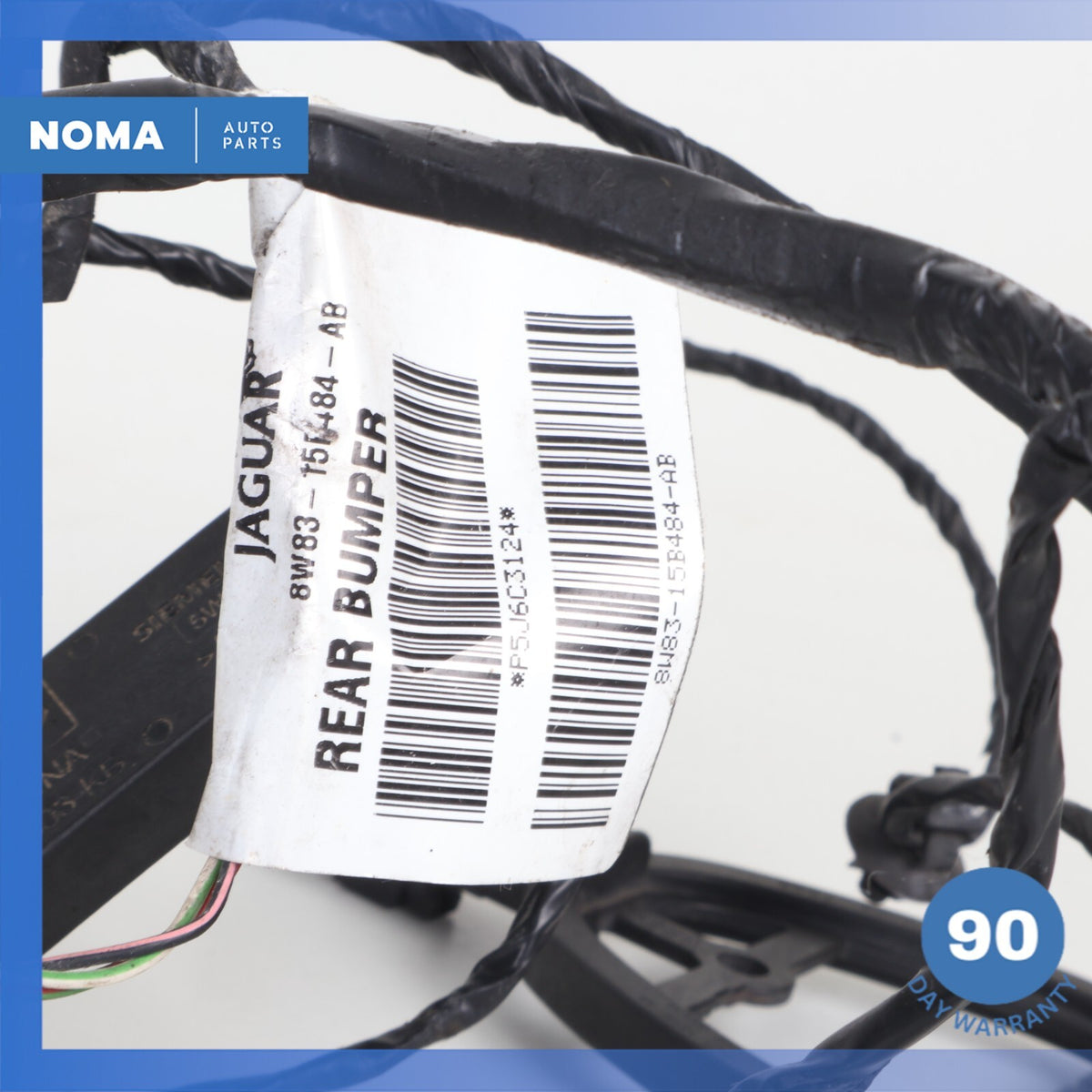 10-15 Jaguar X150 XK Rear Bumper Wire Wiring Harness 8W8315B484AB OEM - photo 5