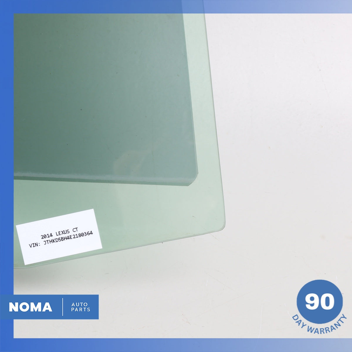 11-17 Lexus ZWA10 CT200h Rear Right Passenger Door Window Glass OEM - photo 2