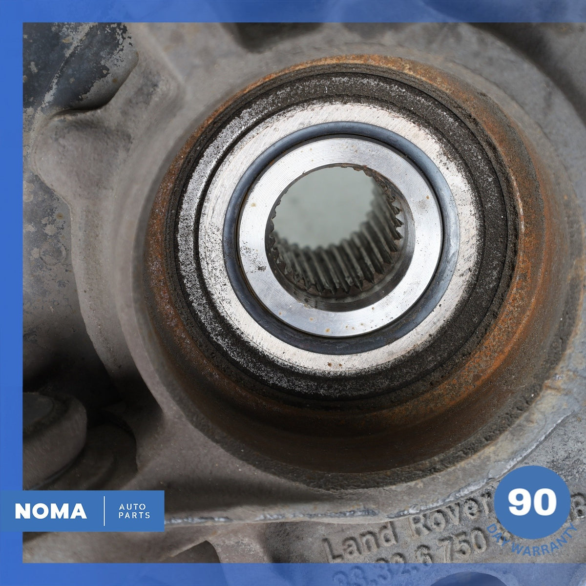 10-12 Land Rover Range Rover L322 Rear Left Spindle Knuckle Hub w/ Shield OEM - photo 11