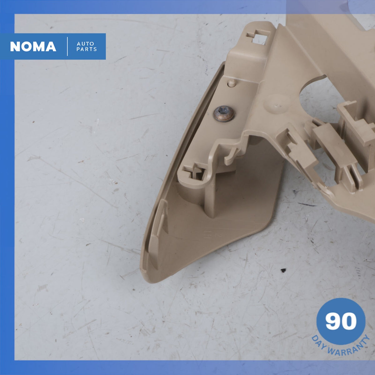 2007 Jaguar X350 XJ8 XJR VDP Front Left Side Seat Outer Trim Cover Beige OEM - photo 7