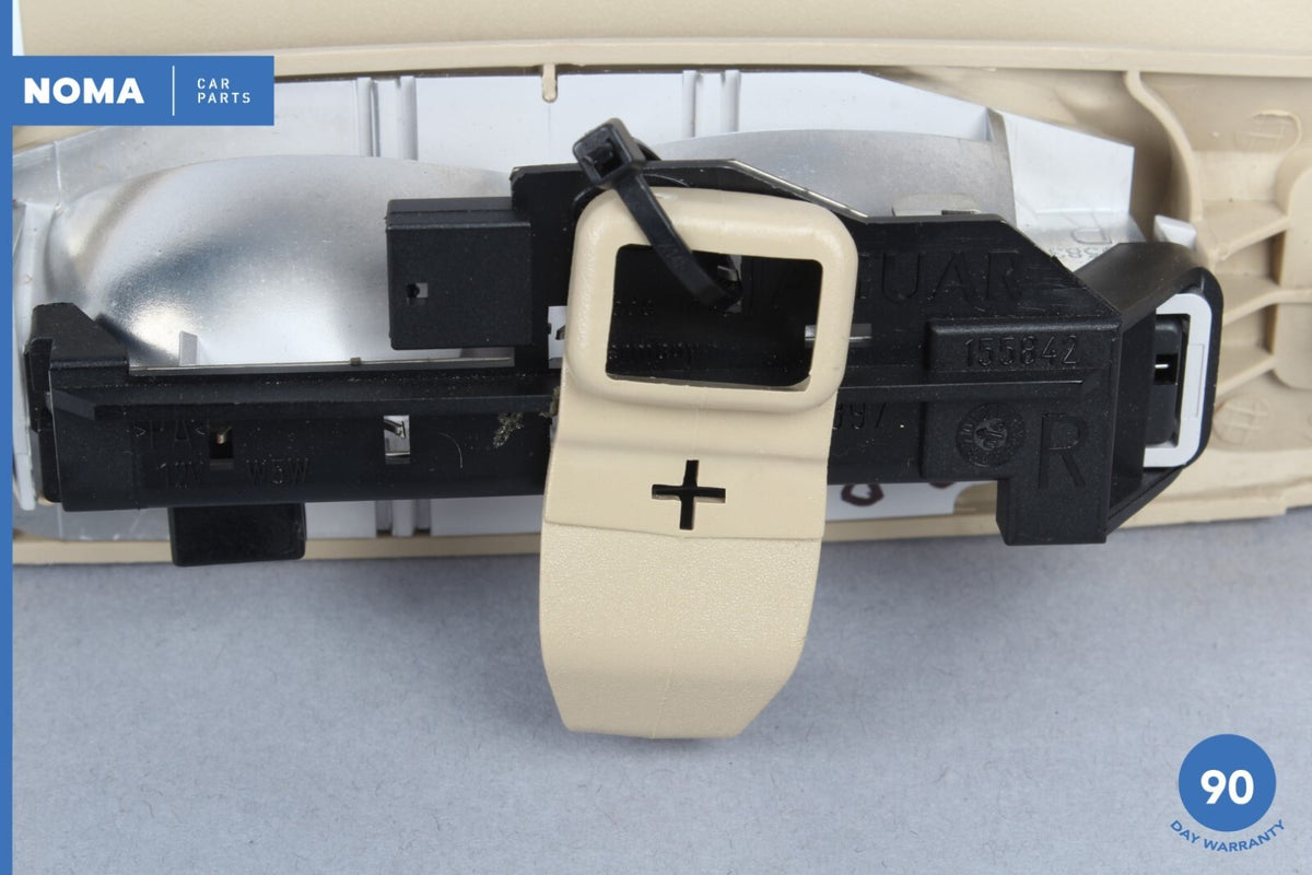 05-08 Jaguar S-Type X206 Rear Right Side Roof Grab Grip Handle w/ Lamp SEL OEM - photo 7