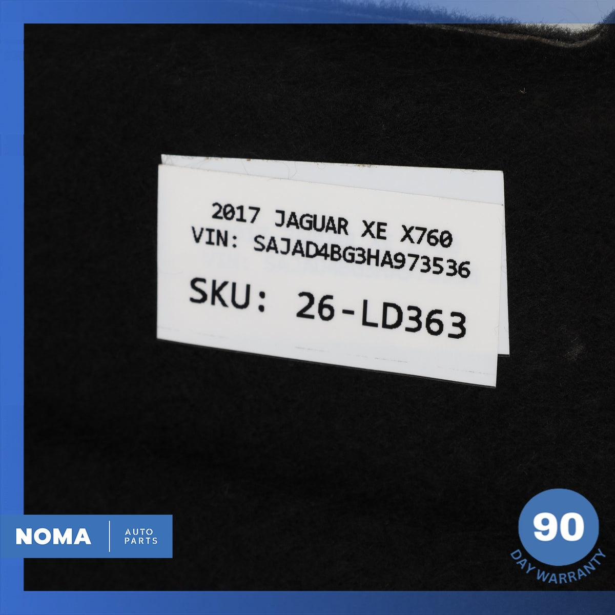 17-19 Jaguar X760 XE Trunk Boot Floor Lower Cover w/ Handle GX7347022AC OEM - photo 14
