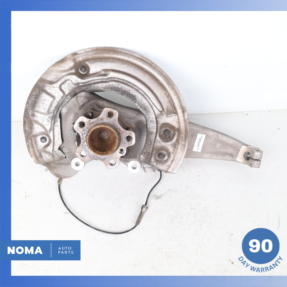 16-22 BMW G12 740Li 750i RWD Front Left Spindle Knuckle Hub 6884377 OEM 76k - photo 2