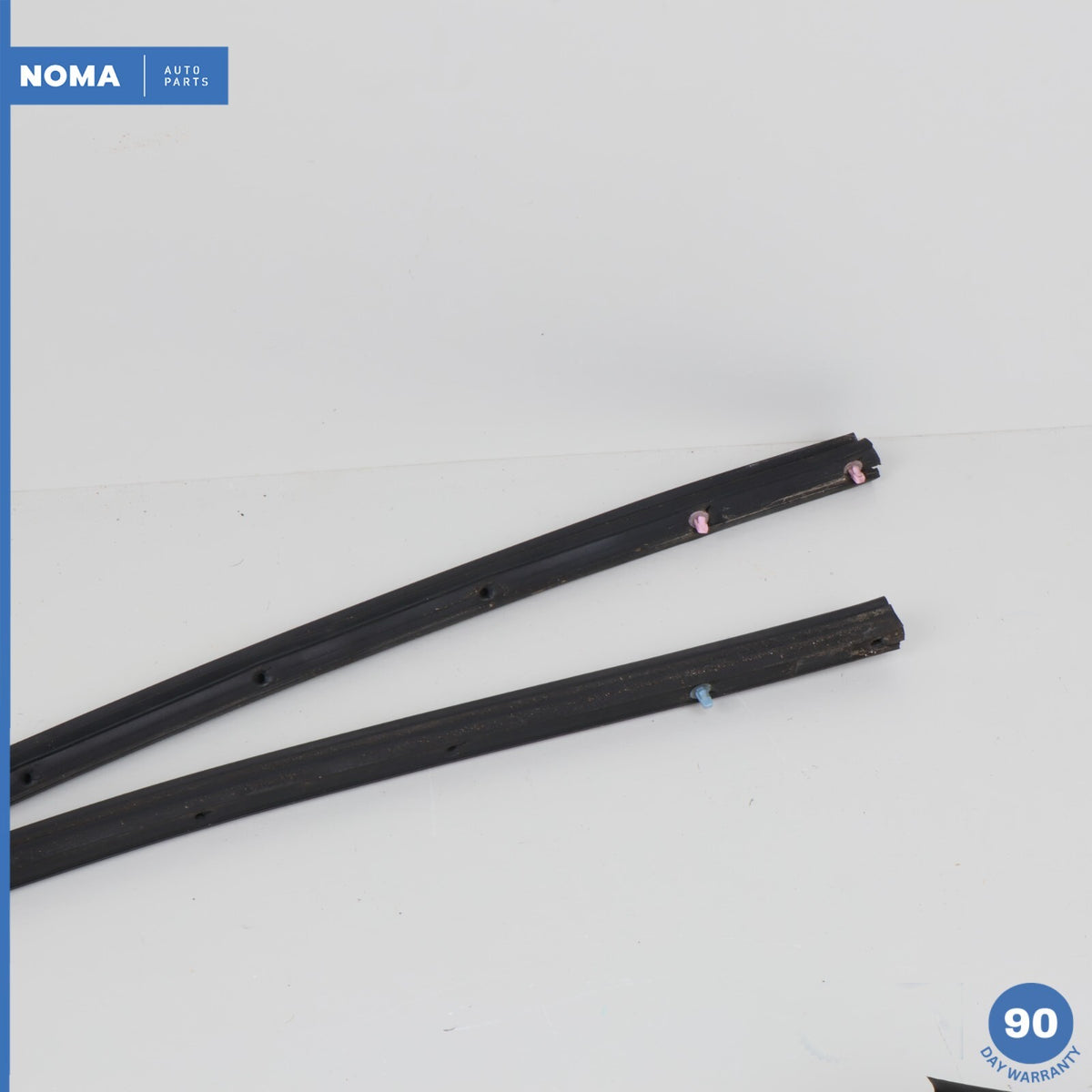 07-15 Jaguar XK XKR X150 Front Left & Right Side Body Weather Strip Seal Set OEM - photo 11