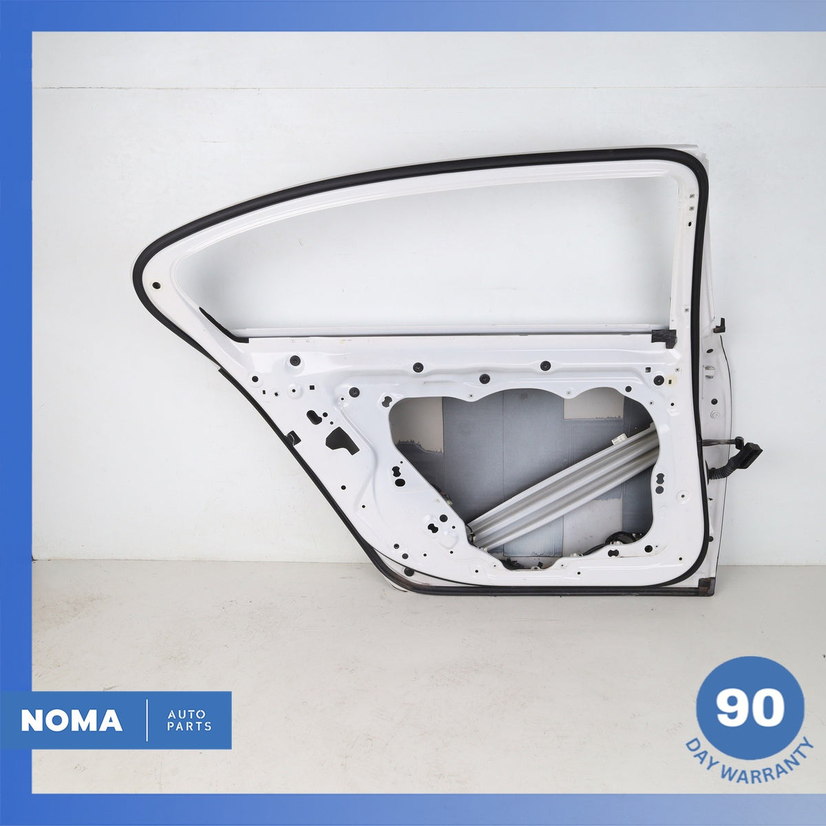 16-22 BMW G12 740i 750Li Rear Left Driver Side Door Shell White OEM - photo 10