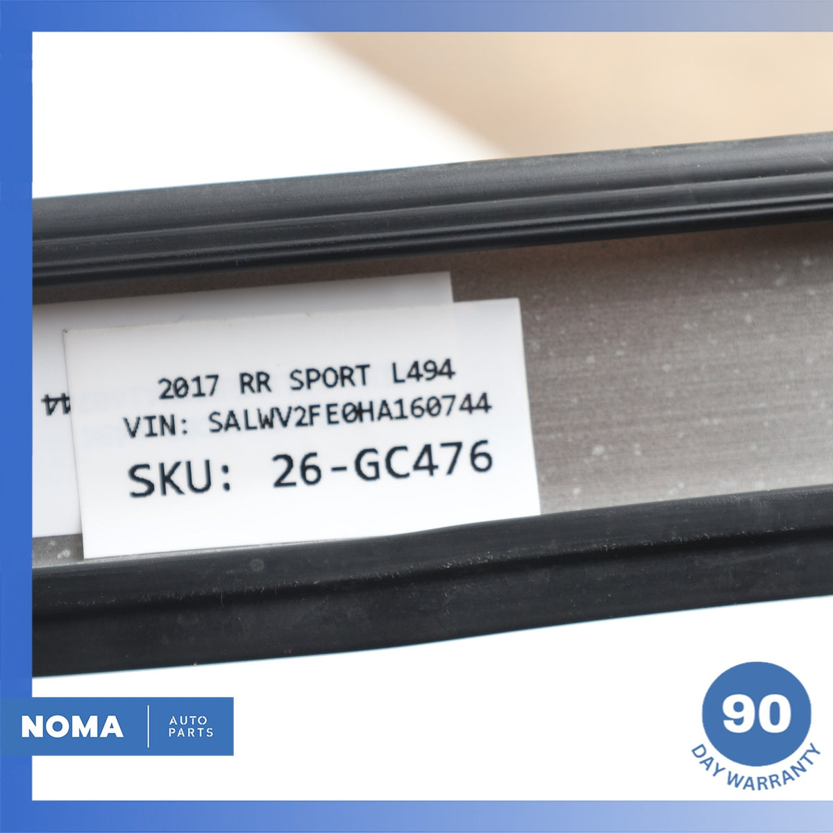 14-22 LR Range Rover Sport L494 Right Roof Drip Rail Upper Molding Trim OEM - photo 15