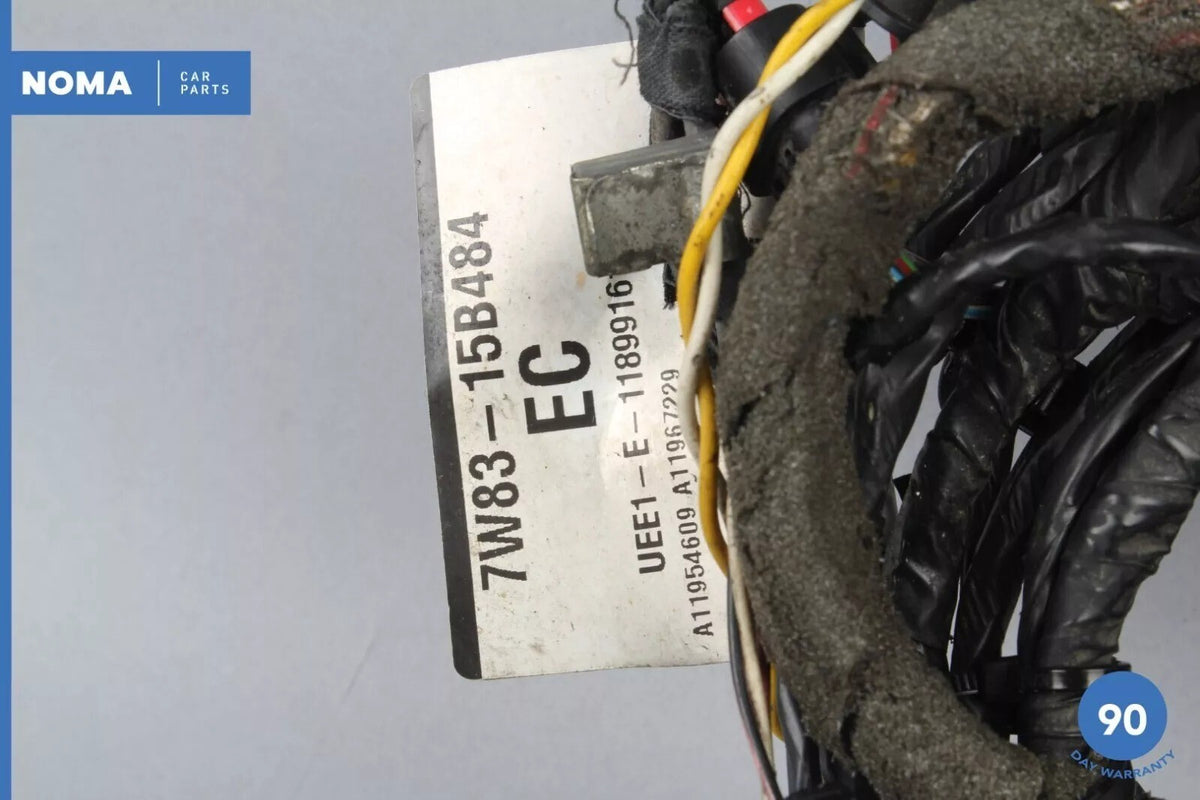 07-09 Jaguar X150 XKR Rear Bumper Wiring Wire Harness 7W8315B484EC OEM - photo 10