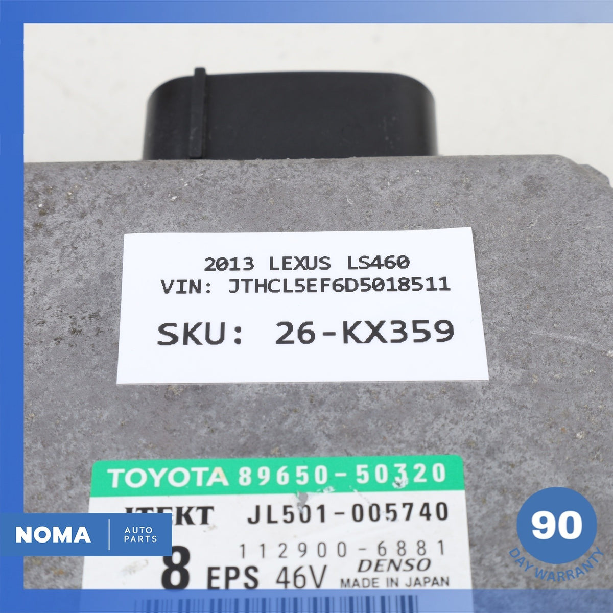 13-17 Lexus UCF40 LS460 AWD EPS Electric Power Steering Computer Module OEM - photo 15