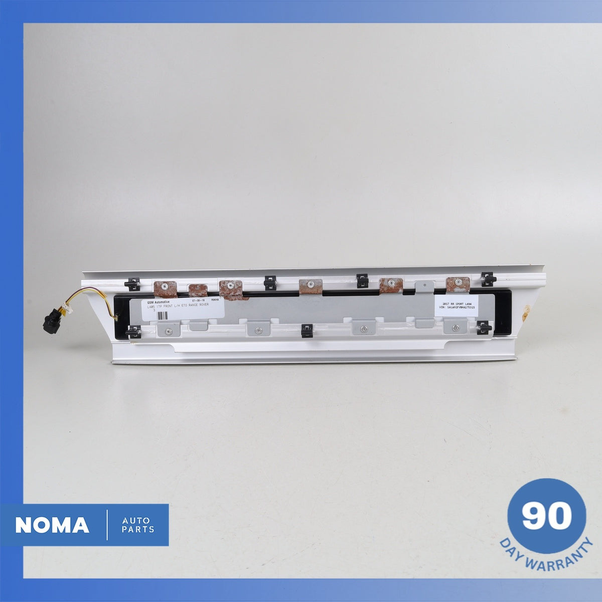 13-22 Range Rover L494 Illuminated Front Left Side Door Tread Scuff Plate OEM - photo 5