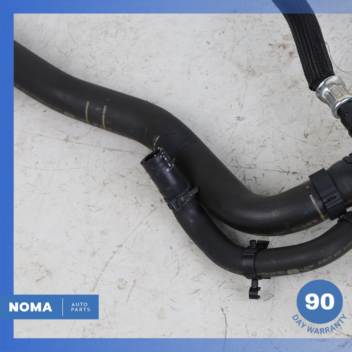Jaguar X760 XE 2.0L Engine Motor Radiator Coolant Hose Tube CW938A582AB OEM - photo 14