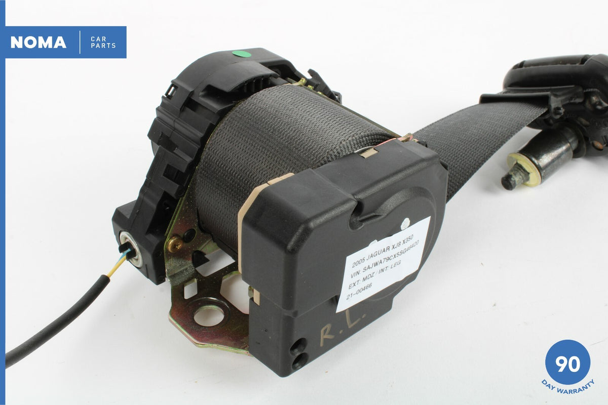05-09 Jaguar XJ8 XJR Vanden Plas X350 Rear Left Side Seat Belt Retractor LEG OEM - photo 9