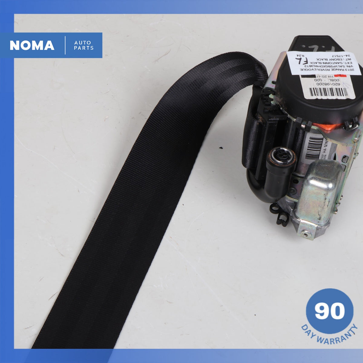 12-19 LR Range Rover Evoque L538 4DR Front Left Side Seatbelt Retractor OEM - photo 4