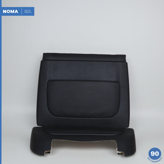 09-12 BMW 750LiX Alpina Front Driver or Passenger Seat Back Cover Trim Black OEM - photo 1