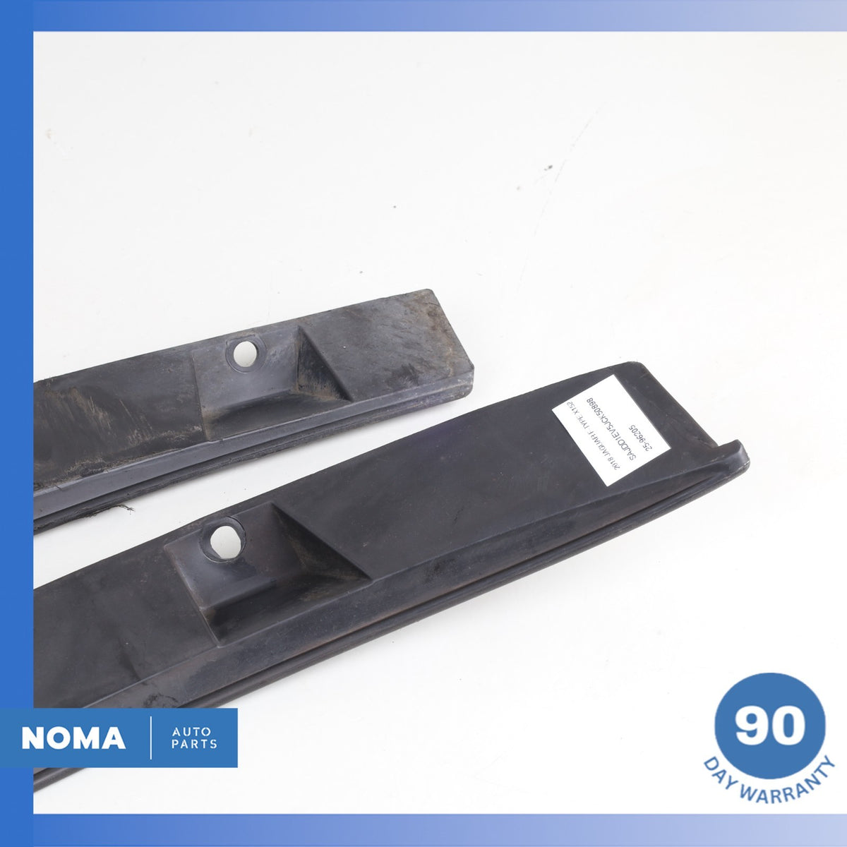 14-24 Jaguar X152 F-Type Rear Left & Right Bumper Bracket Holder Set of 2 OEM - photo 2