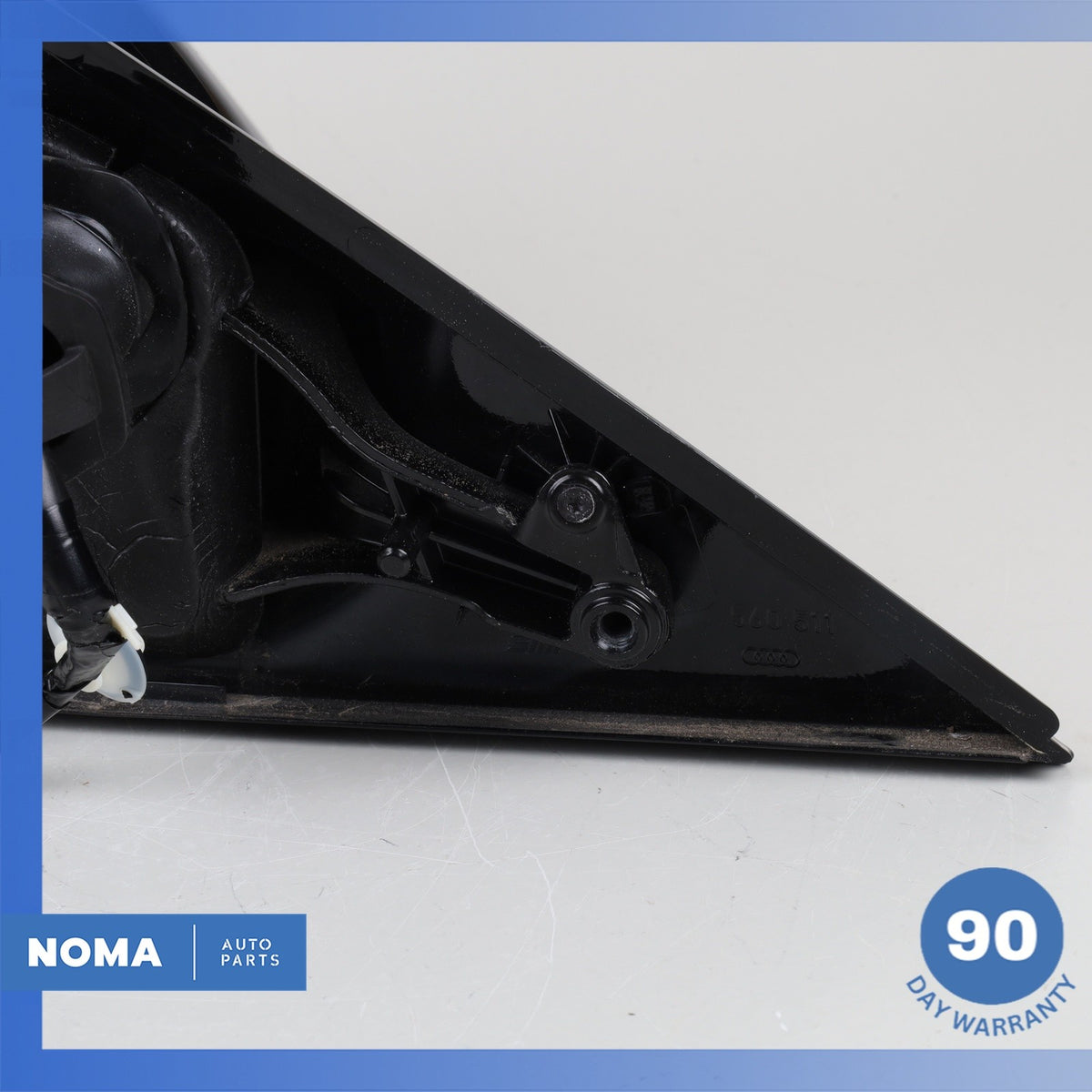 15-17 Audi 8R Q5 Left Driver Side Rear View Door Mirror Assembly Black OEM 74k - photo 5