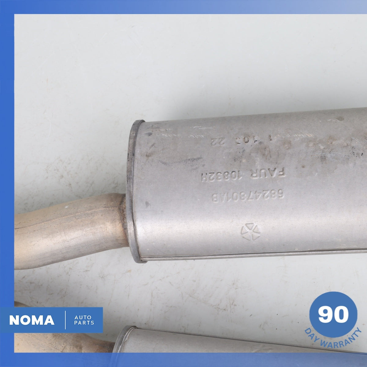 17-23 Dodge LD Charger 5.7L Exhaust Center Muffler Resonator 68453194AC OEM 74k - photo 5