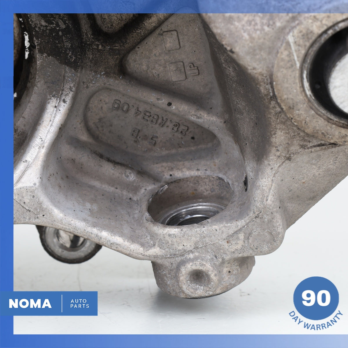 12-19 LR Range Rover Evoque L538 Rear Left Spindle Knuckle Hub w/ Shield OEM - photo 10