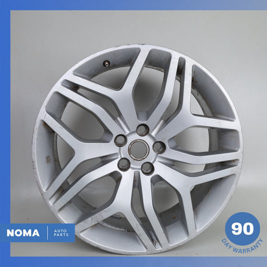 14-22 LR Range Rover Sport L494 Style 7 9.5 x R22 22" Wheel Rim Silver OEM - photo 1