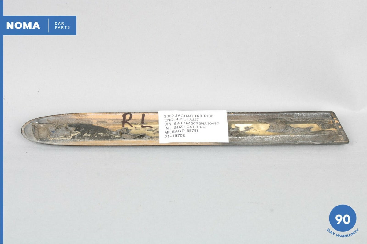 97-04 Jaguar XK8 X100 Rear Left Driver Side Exterior Door Body Molding PEC OEM - photo 3