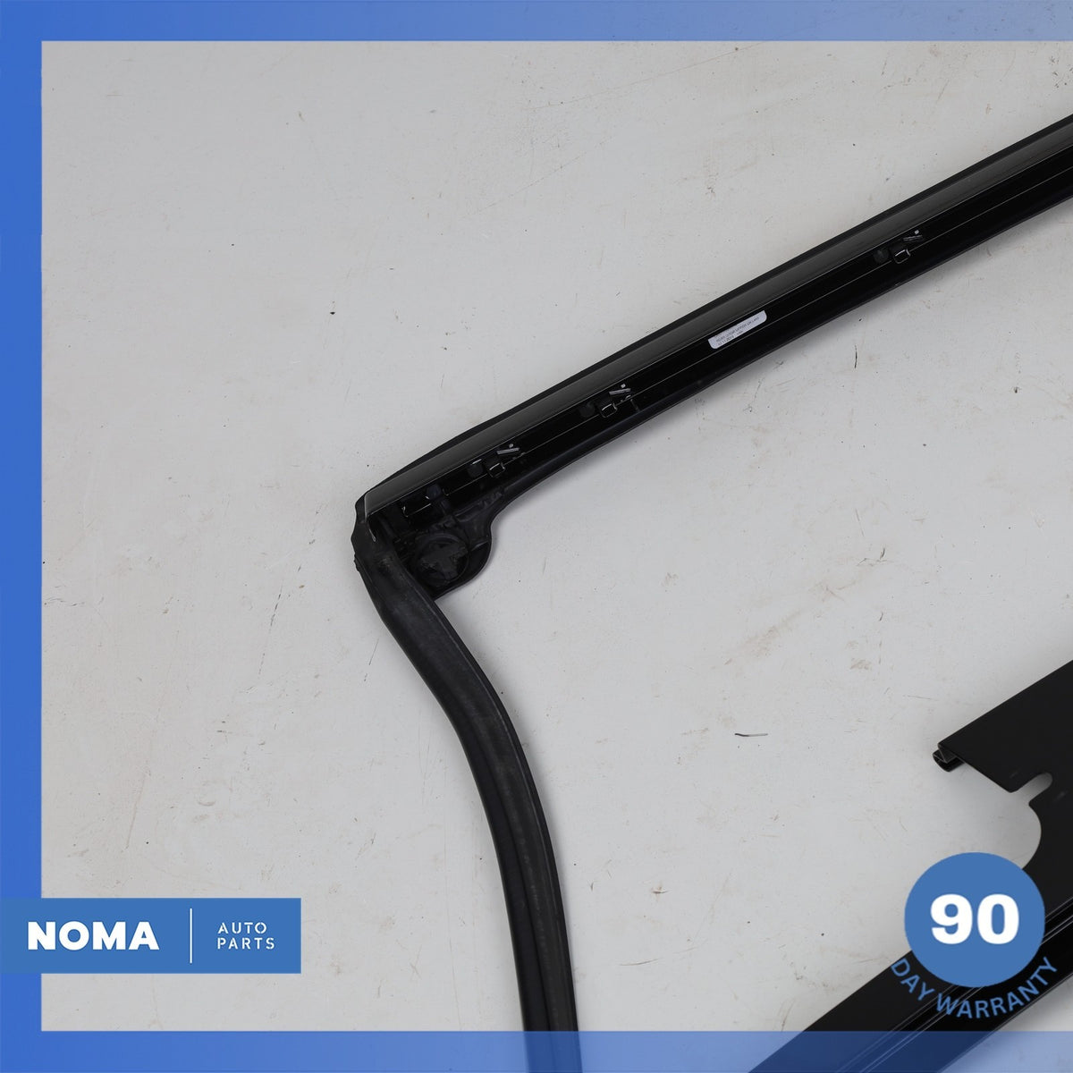 13-22 LR Range Rover L405 Rear Left Side Outer Door Window Molding Set OEM - photo 9