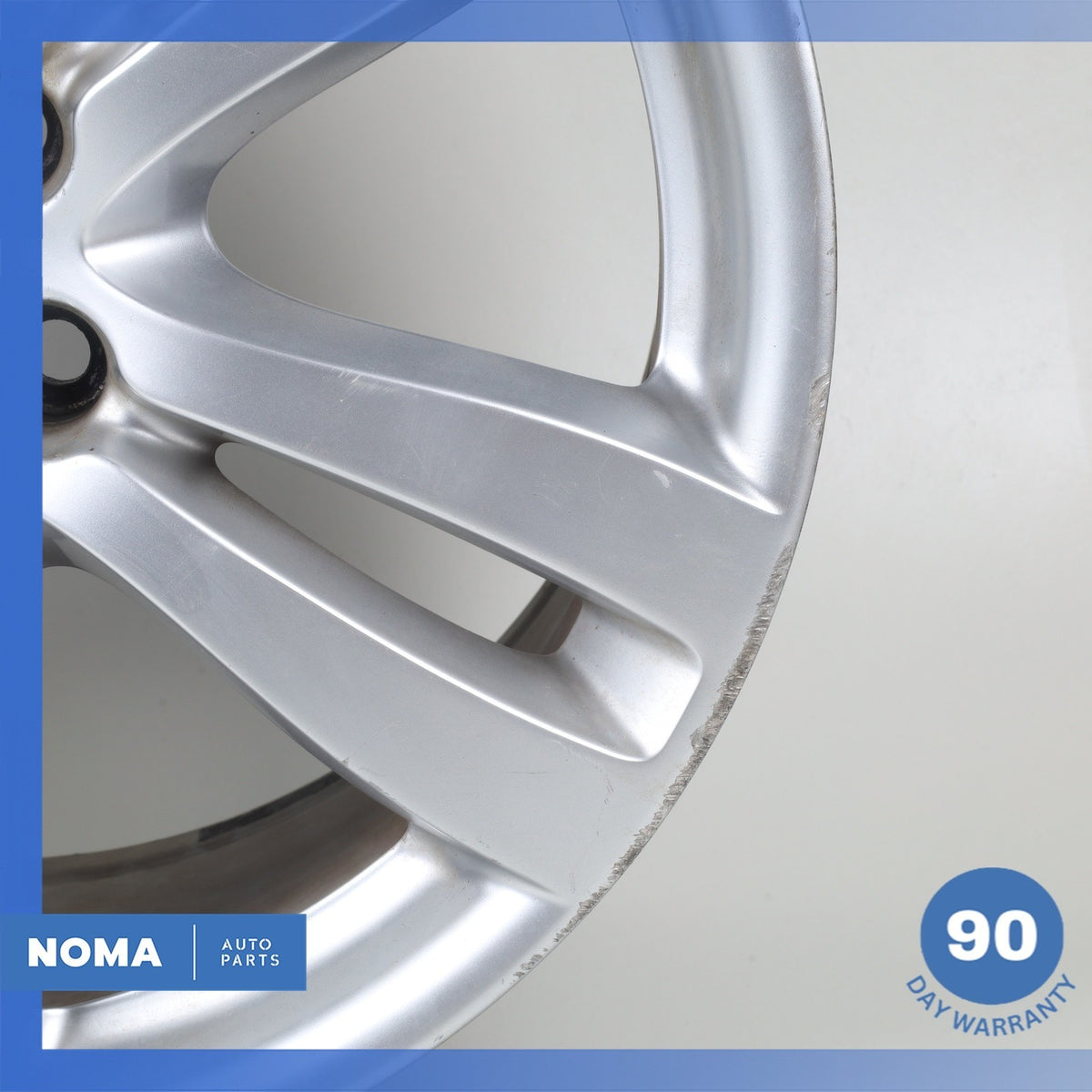 10-19 Jaguar X351 XJ Toba 9J x R19 19" Wheel Rim Set Silver OEM - photo 8