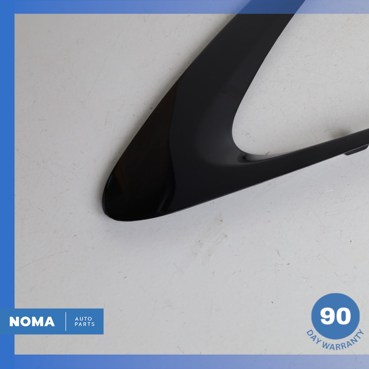 17-23 Jaguar X761 F-Pace Rear Right Side Quarter Door Window Molding Black OEM - photo 4