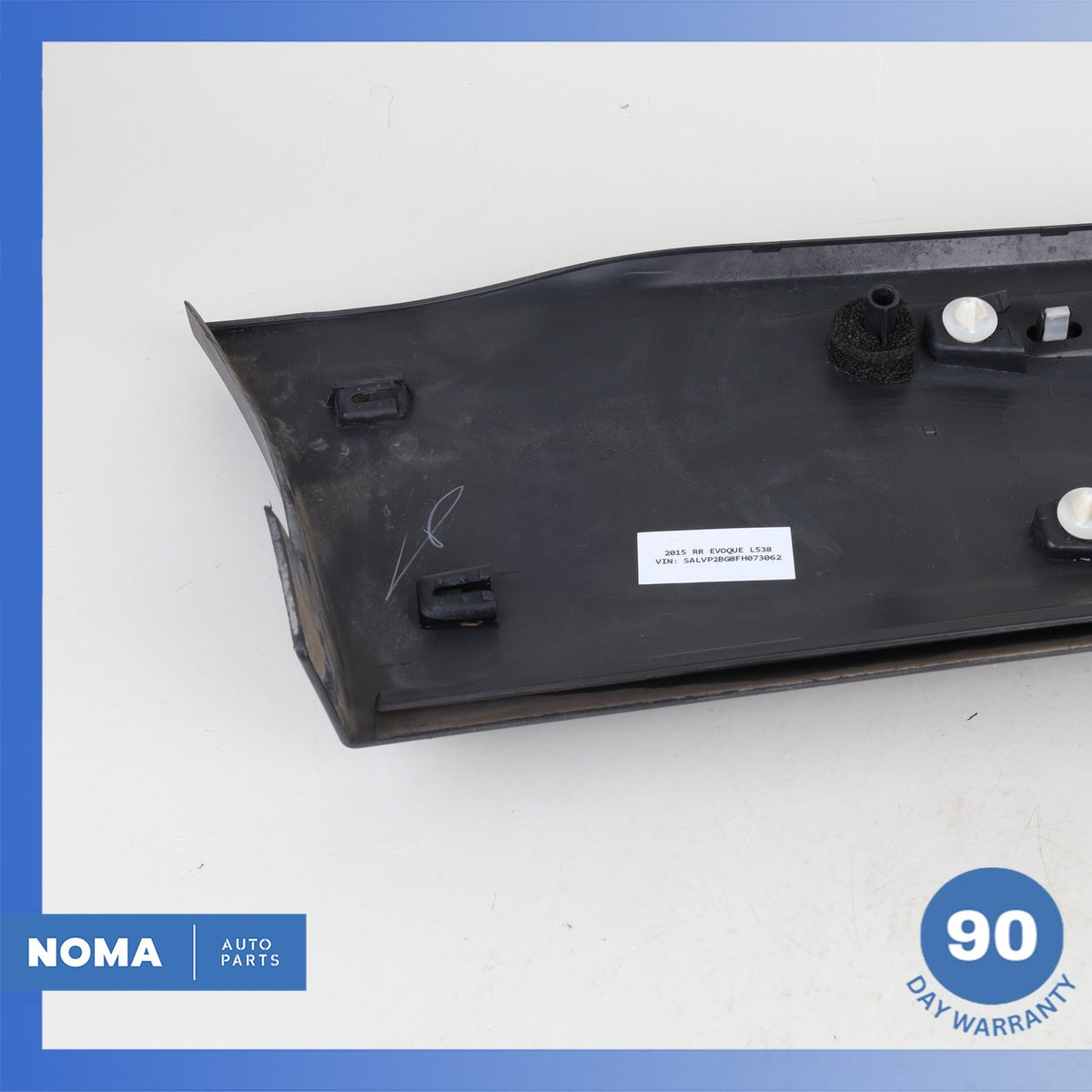 12-19 Range Rover Evoque L538 4DR Rear Left Door Lower Molding BJ32274A49BH OEM - photo 9