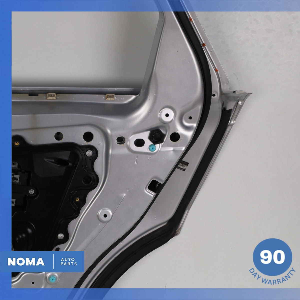 18-23 Range Rover L560 Velar Rear Right Side Door Panel Shell Silver OEM - photo 10