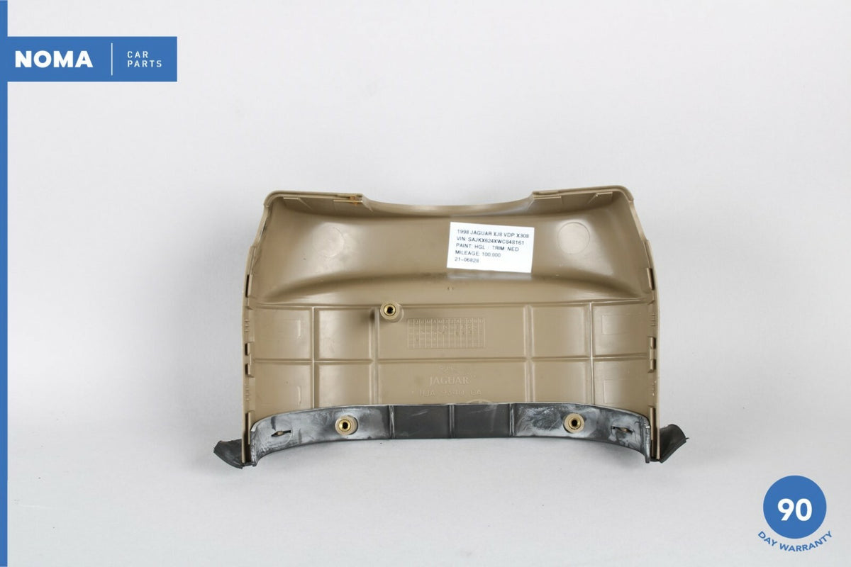 98-03 Jaguar XJ8 XJR VDP X308 Steering Column Cover Panel Trim LJA6466AD AEK OEM - photo 6