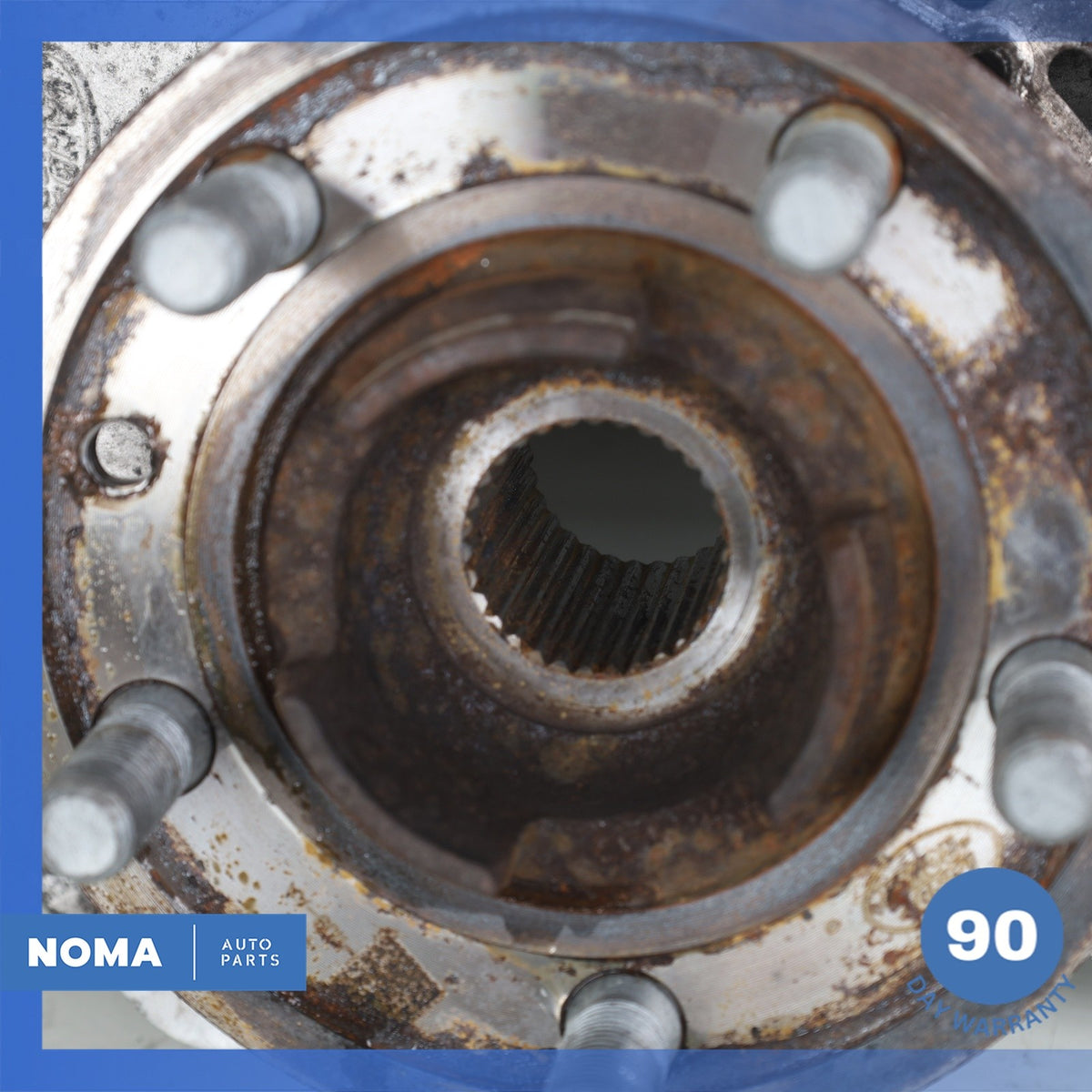14-17 LR Range Rover Sport L494 Front Left Driver Side Spindle Knuckle Hub OEM 7 - photo 6