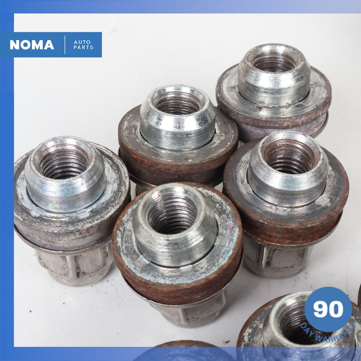 07-15 Jaguar X150 XK XKR Wheel Lug Nuts Bolts Set of 20 1X431012AA OEM - photo 9