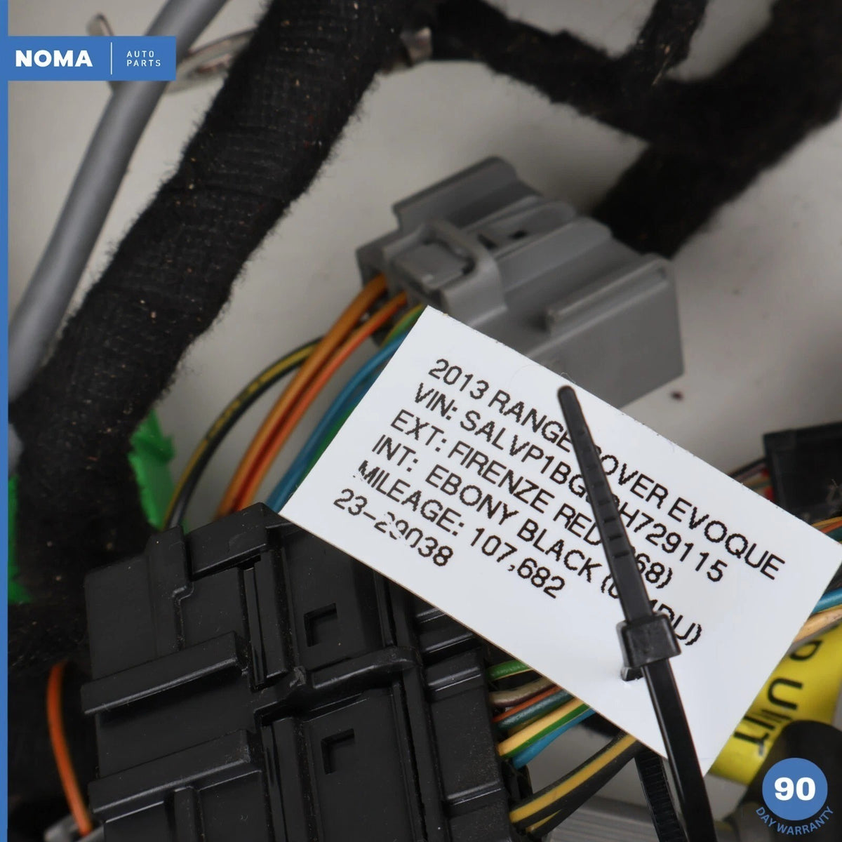 12-13 Land Rover Range Rover Evoque L538 Dash Dashboard Wire Wiring Harness OEM - photo 19