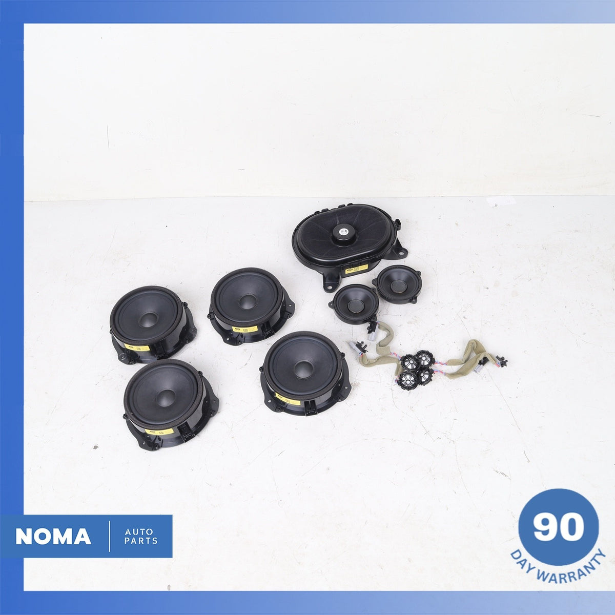 16-23 Range Rover Evoque L551 F-Pace Evoque Meridian Premium Speaker Set OEM 80k - photo 1