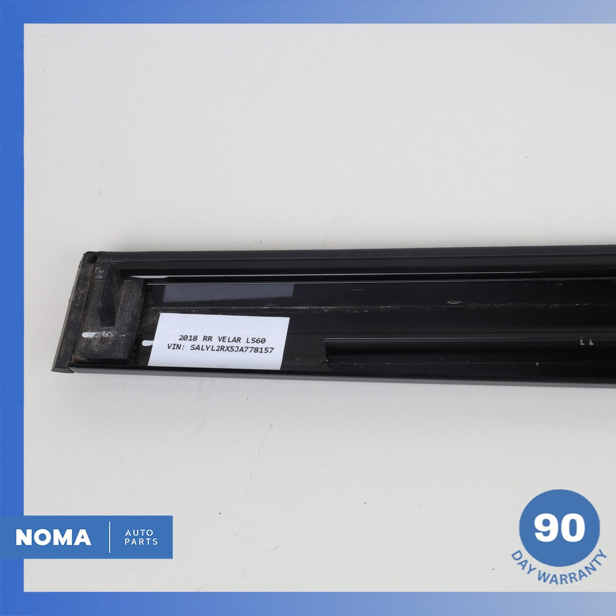 18-23 Range Rover L560 Velar Panorama Pano Sun Roof Left Side Molding OEM - photo 11