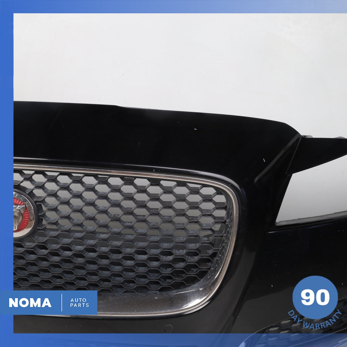 16-20 Jaguar X260 XF Front Bumper Cover Panel Assembly Black OEM - photo 7