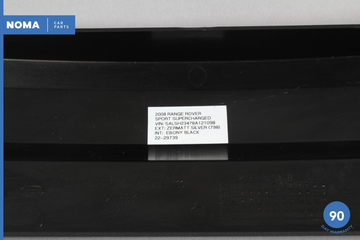 06-09 Range Rover Sport L320 Front Left or Right Seat Lower Trim Cover Panel OEM - photo 7