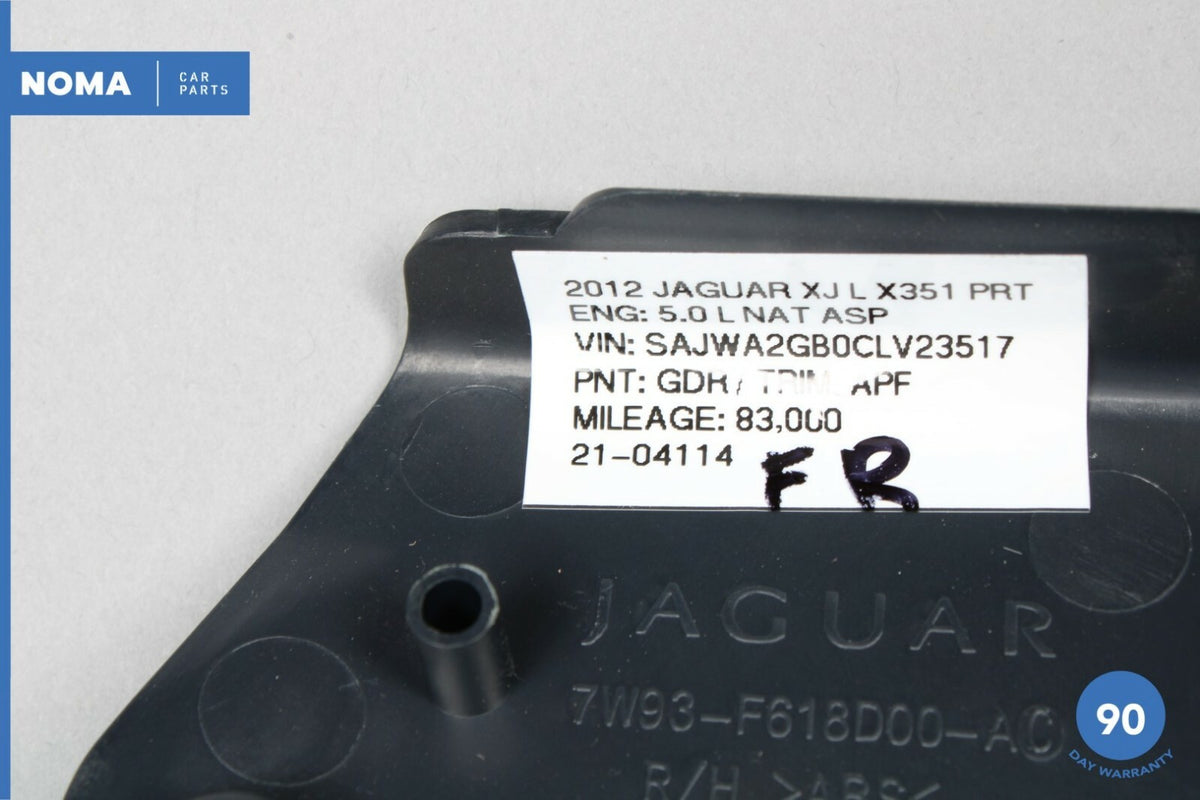 10-18 Jaguar X351 XJ XJL XJR Front Right Passenger Seat Outer Cover Trim JMN OEM - photo 9