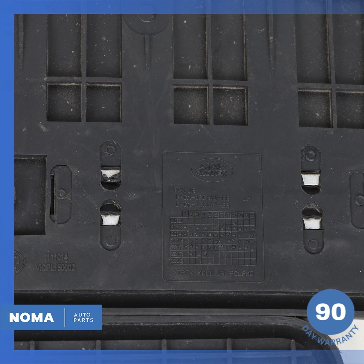14-22 Range Rover Sport L494 Front & Rear Left & Right Floor Rubber Mat Set OEM - photo 11