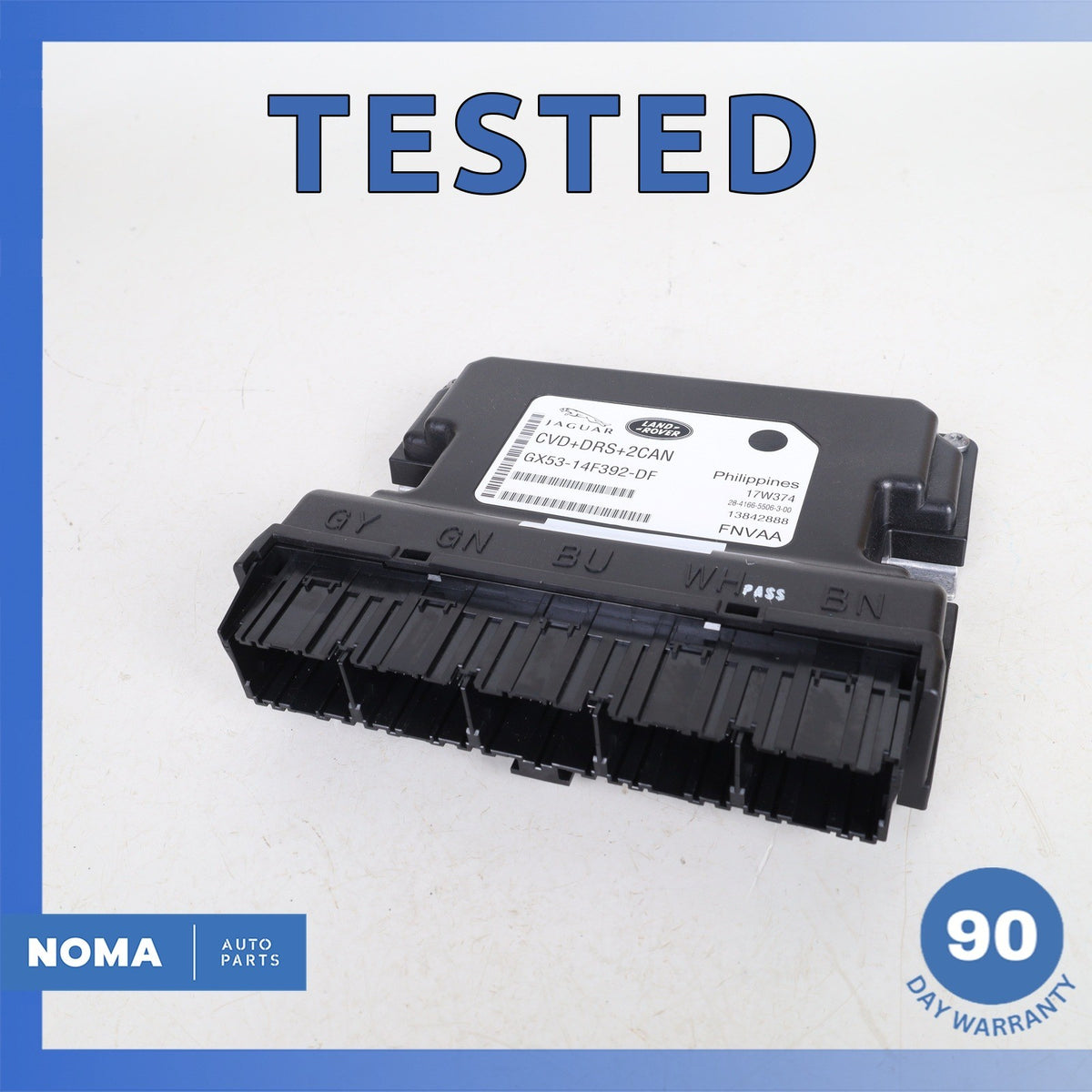 2018 Jaguar X152 F-Type Air Suspension Damping Control Module GX5314F392DF OEM - photo 1
