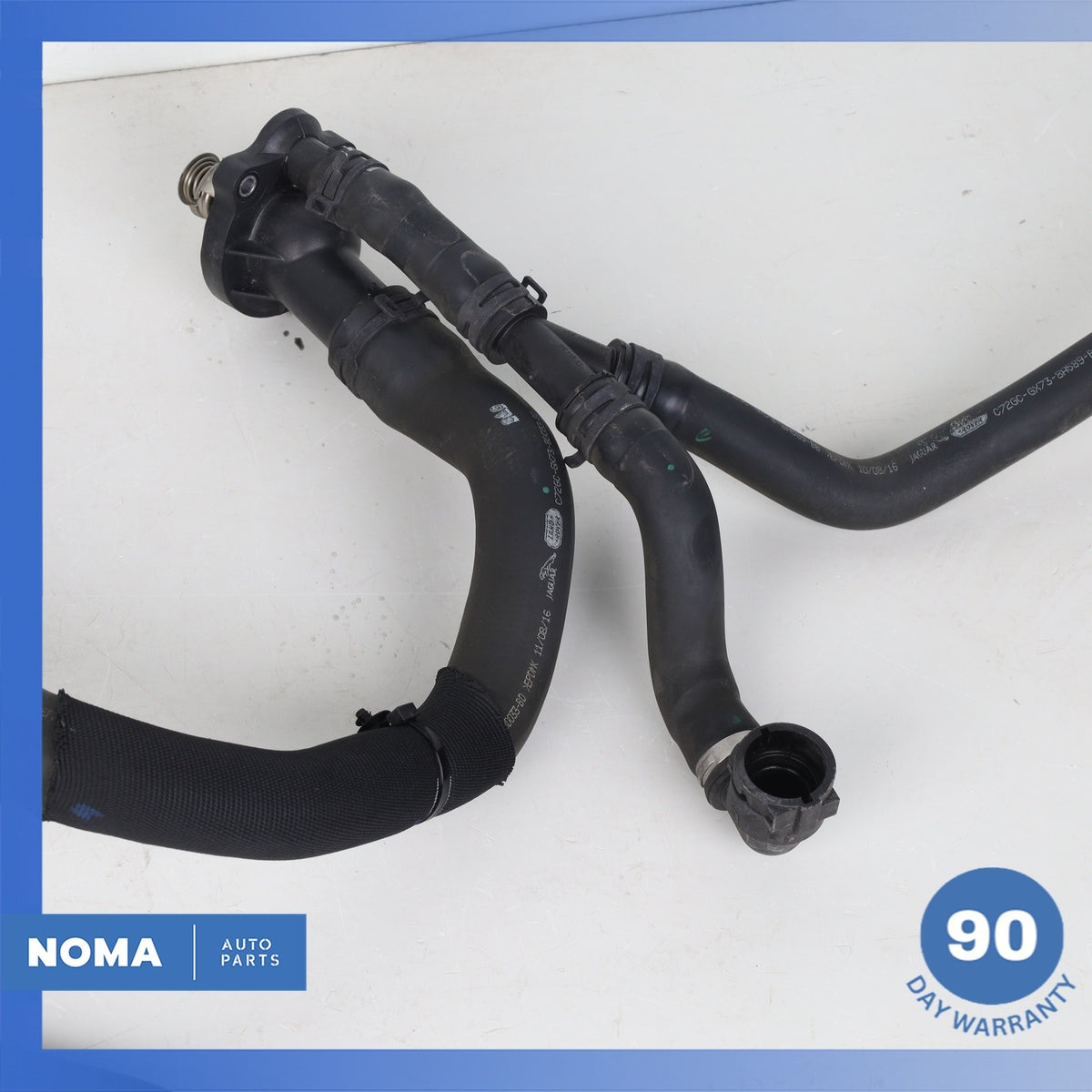 Jaguar X760 XE 2.0L Engine Motor Radiator Coolant Tube HX738286BA OEM - photo 10